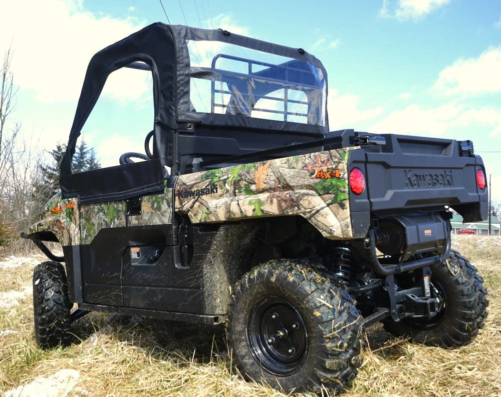 Seizmik Rear Windshield for Kawasaki Mule Pro-MX 2021-2023 – ATV/UTV Cab System