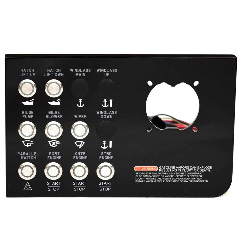 Sea Ray Boat Switch Panel 2269535 - Sundancer 320 Acrylic (STBD)