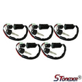 STONEDER 5x on Off Ignition Key Switch for Scooter 4 Wheeler Quad ATV Go Kart