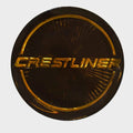 Crestliner Boat Steering Wheel Emblem Decal - Logo Raised Sticker