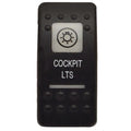 Carling Boat Rocker Actuator - Cockpit Lights Switch Cover