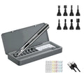 Portable Reciprocating Electric Sander with 8 Nylon Bits & Sandpaper Accessories