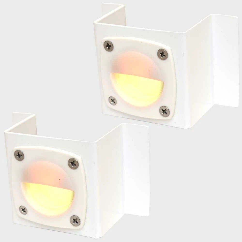 Montara Boat Courtesy Utility Lights - White - Warm White (pair)