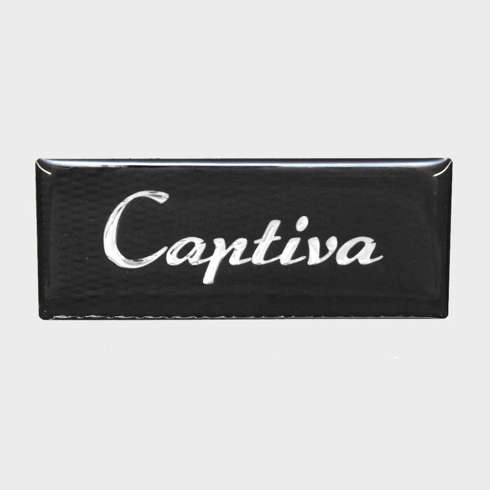 Palm Beach Pontoon Boat Raised Decal 70006479-4 - Captiva 2015 Black
