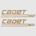 Weeres Boat Decal 30000338 - 2012 Cadet 160 Gold (pair)