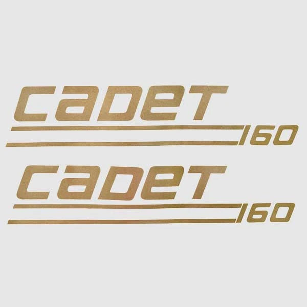 Weeres Boat Decal 30000338 - 2012 Cadet 160 Gold (pair)