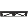 Axis Boat Kickplate 89A-30039-BLKW - A20 Black 39 1/4 X 7 3/8 Inch