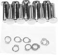 HardDrive Chrome Brake & Clutch Levers for Harley Davidson FLHR & FLHTC