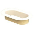 Chaparral Boat Oblong Ring Insert - 7 5/8 X 3 7/8 Inch White Plastic