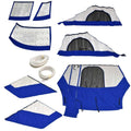 Formula 351 HT Boat Curtain Set 269651 - Pacific Blue Ameritex (kit)