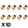 10 Pack K&N Oil Filter for Aprilia RXV 550 2006-2012