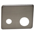 Hurricane SunDeck 2486 Boat Blank Gauge Panel 294446 - Gray Microweave