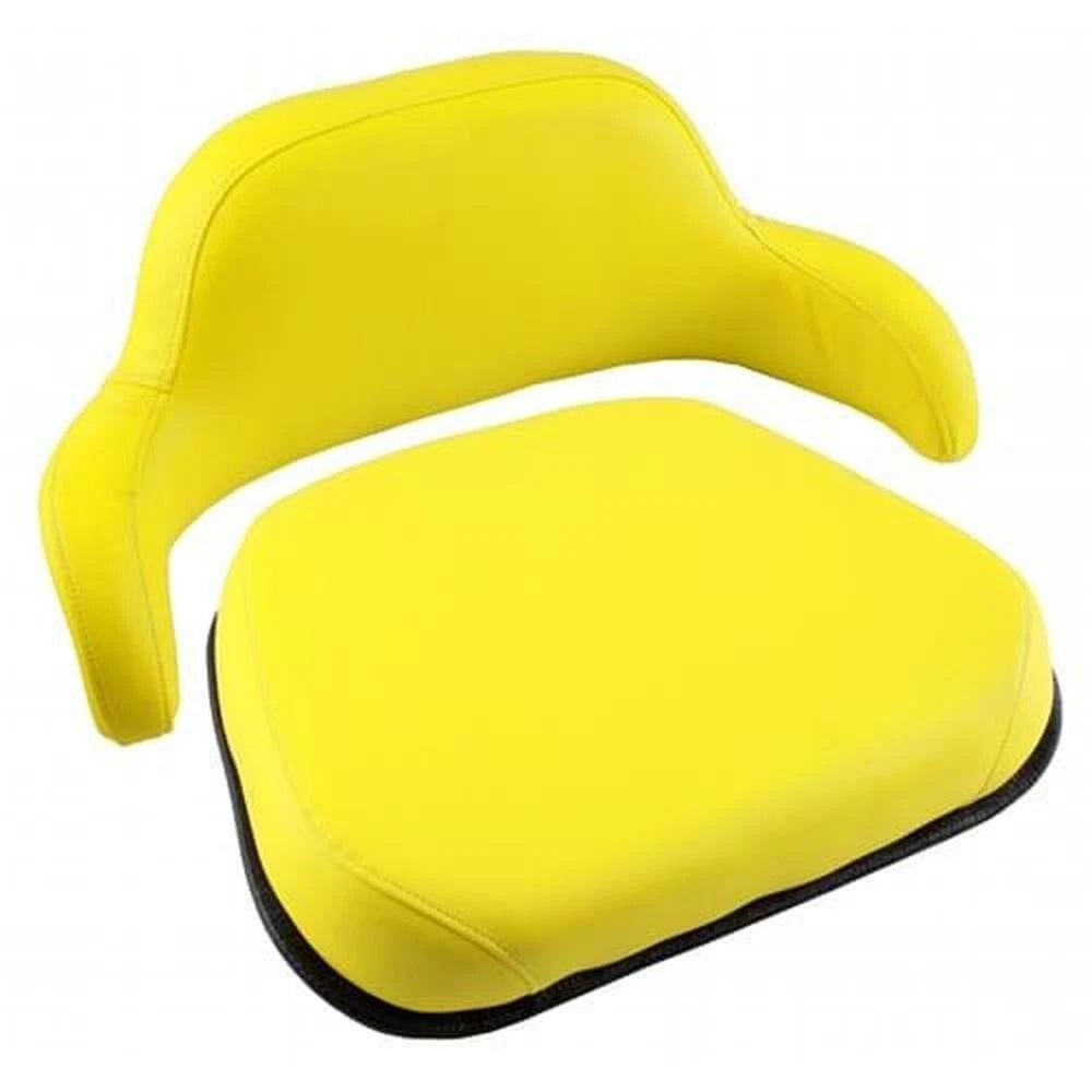 SR65444 Cushion Set, Yellow Vinyl - (2 Pc.) Fits John Deere