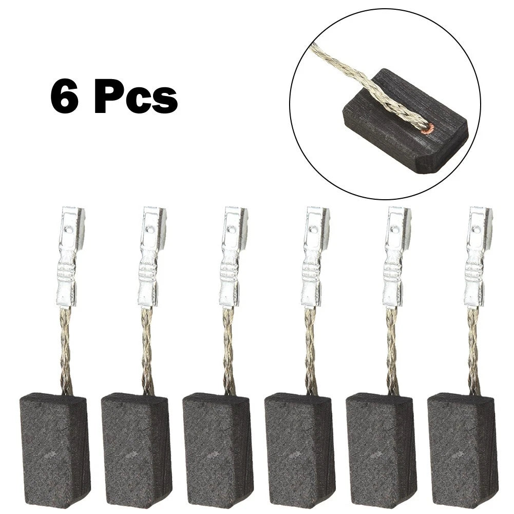 Carbon Brushes Fiber Brushes Motor Carbon for Metabo Angle Grinder Metal