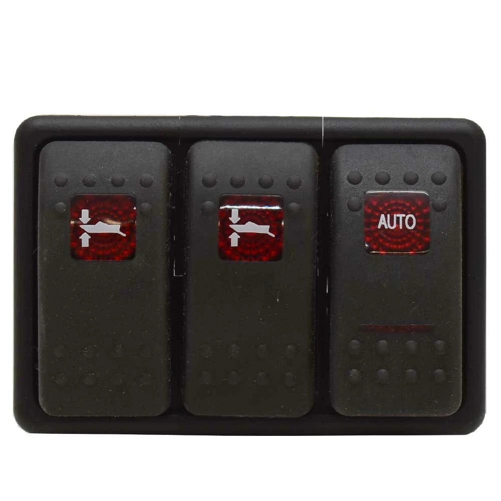 Mercury Marine Boat Trim Tab Control Panel 8M0068878 - with Switches