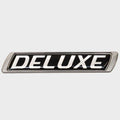 Chaparral Boat Raised Emblem Decal 14.01168 - Deluxe Silver Black Sticker