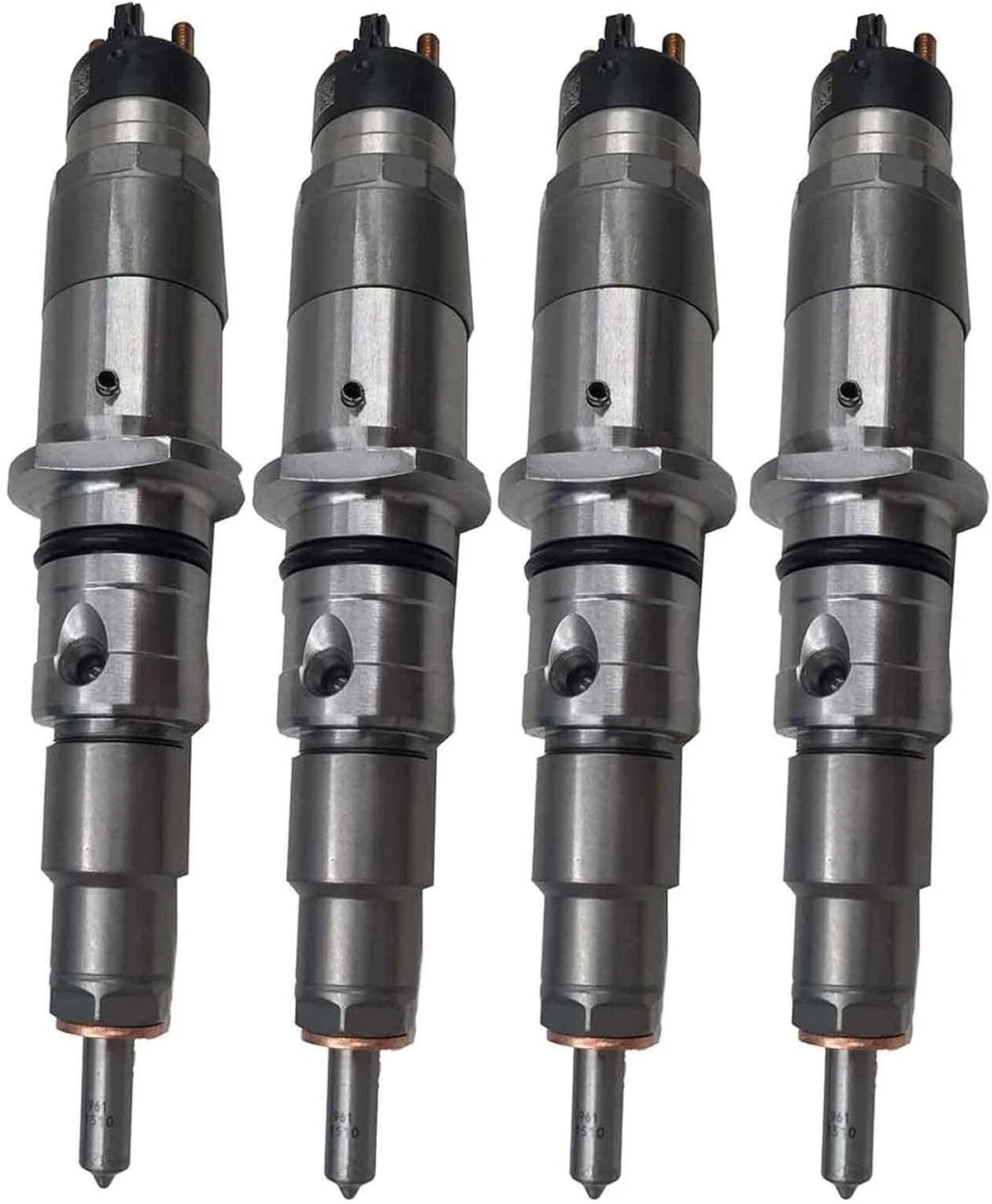 4X Fuel Injector 0445120059 3976372 for Cummins Komatsu PC220-8 Diesel Engine