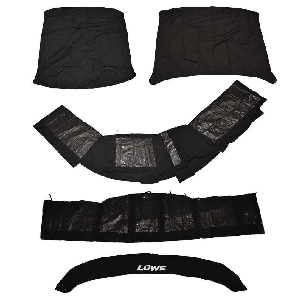 Lowe Pontoon Boat Double Canopy Kit 2282297 - SS210 Black Dowco