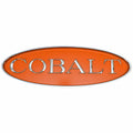 Cobalt Boat Logo Emblem 453132 - Silver - Orange Aluminum