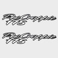 Tracker Boat Brand Decal 127897 - Pro Team 175 Sticker (set of 2)