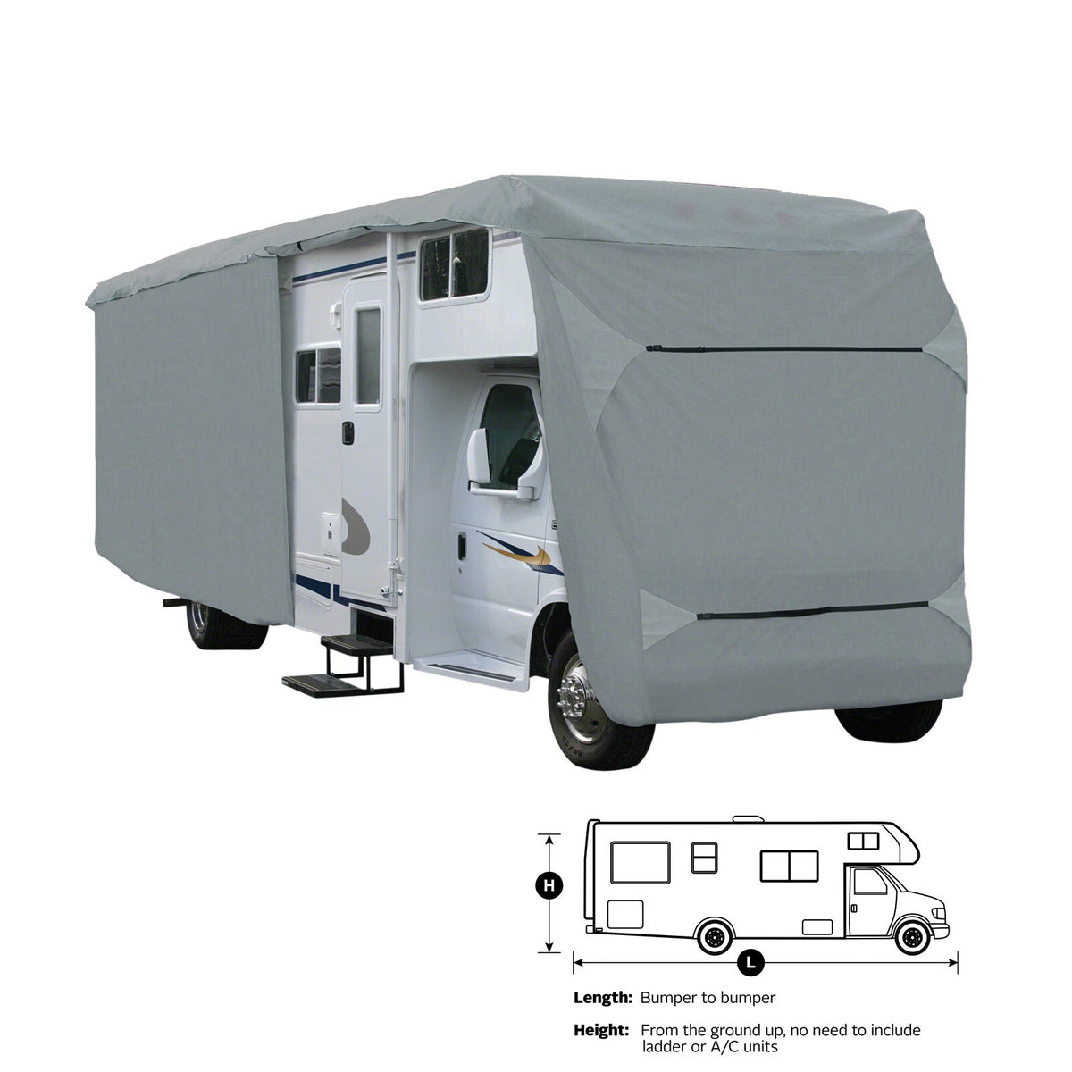 Coachmen FREELANDER 19C Deluxe 4-Layer Class C RV Motorhome Camper Cover Durable