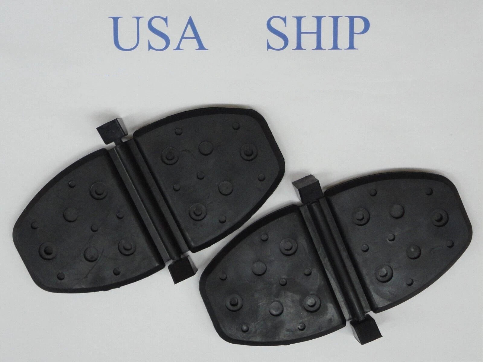 Pair Exhaust Y Pipe Water Shutter Flappers Replaces Mercruiser 807166A2 V6