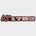 Ranger Boat Model VS1782 Decal 322071 - Black Red Silver Sticker