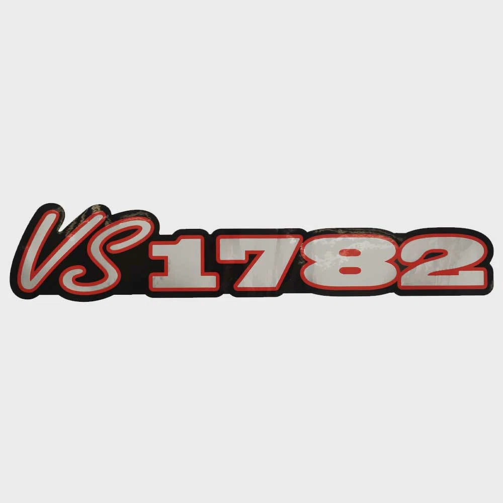 Ranger Boat Model VS1782 Decal 322071 - Black Red Silver Sticker