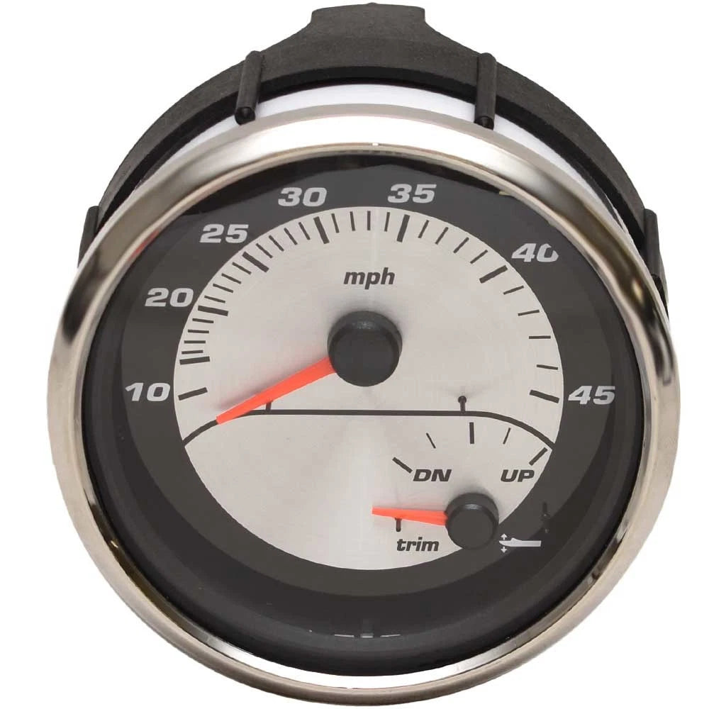 Faria Pontoon Boat Multi-Function Gauge GSC092A - Speedometer Trim 4 1/4 Inch