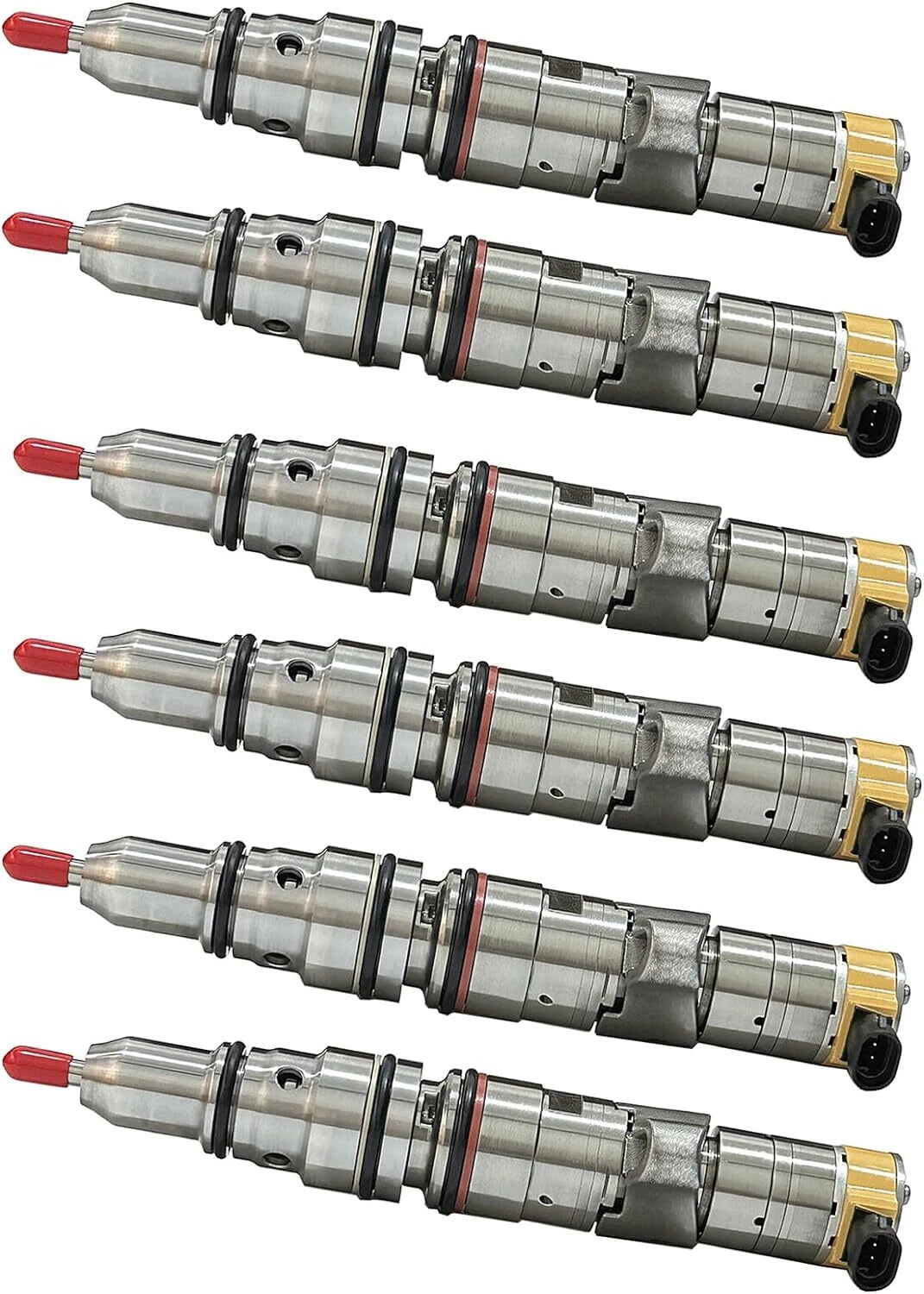 6pcs C-9 Diesel Fuel Injector 243-6846 2436846 for Caterpillar CAT E330C 330C