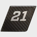 MasterCraft Boat Raised Decal Emblem 750209 - XT21 Carbon Fiber Black