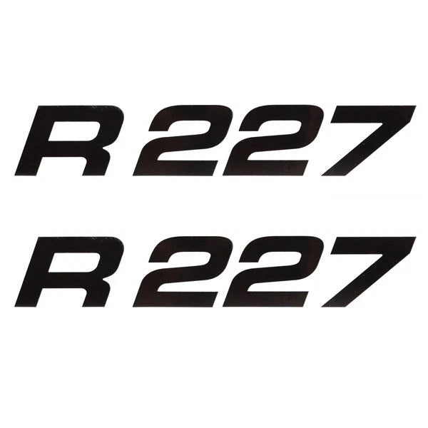 Robalo Boat Model Decals U20420-01 - R227 Black Stickers (pair)