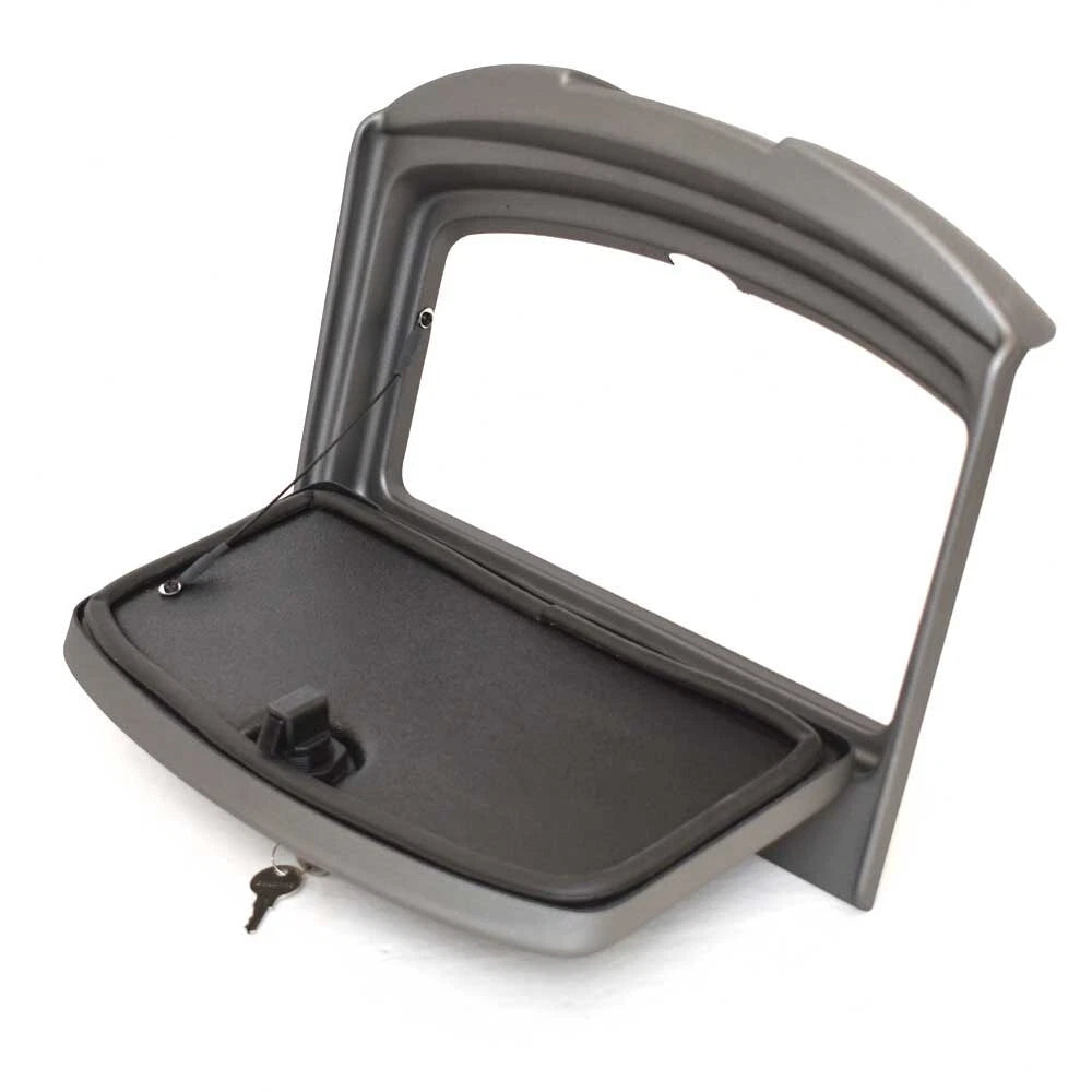 Stratos Boat Glove Box Door 208804 - 201 XL Locking Gray Plastic 2015
