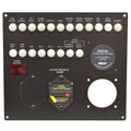 Blue Wave Boat Battery Management Panel PPE000262 - Black Aluminum