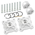 Front Wheel Hubs & Bearings & Studs Kits for Polaris RZR 800 RZR S 800 2008-2014