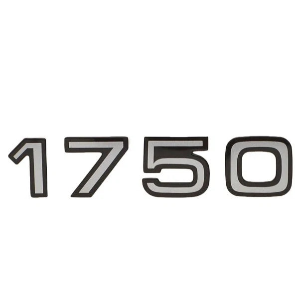 Ranger Boat Decal 7604263 - 1750 Black Silver Vinyl 7 Inch