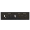 Blue Water Boat Battery Breaker Switch Panel - Black Aluminum