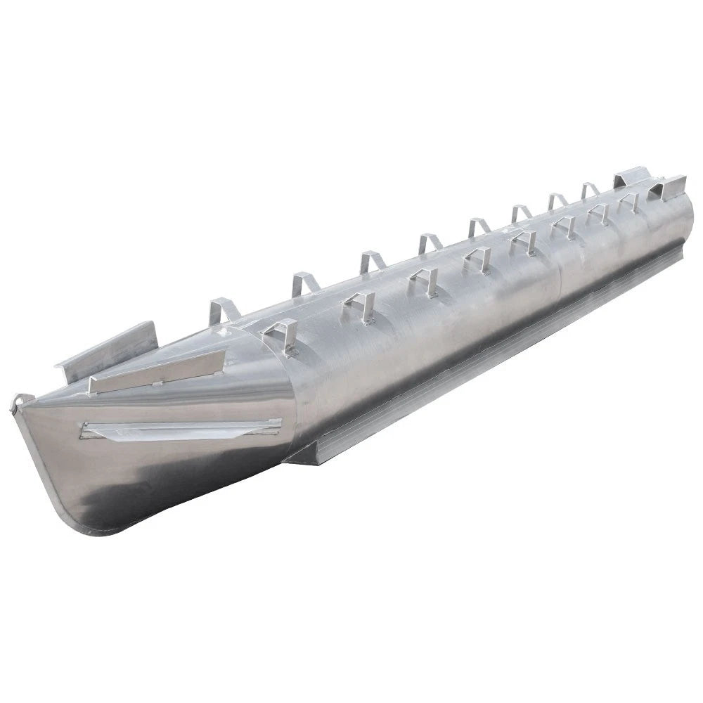 Pontoon Boat Center Log Tube Float - 22 FT X 25 Inch with Strakes
