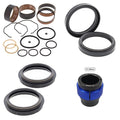 Complete Front Fork Rebuild Kit for Kawasaki KX250 2002-2003 with Driver
