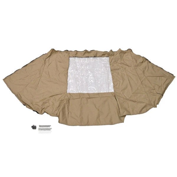 Crestliner Boat Aft Curtain 2156050 - 1750 Fish Hawk Dowco Sand 2015