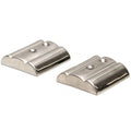 Crownline Boat Rub Rail End Caps 32036 - 2 1/8 Inch Stainless (pair)