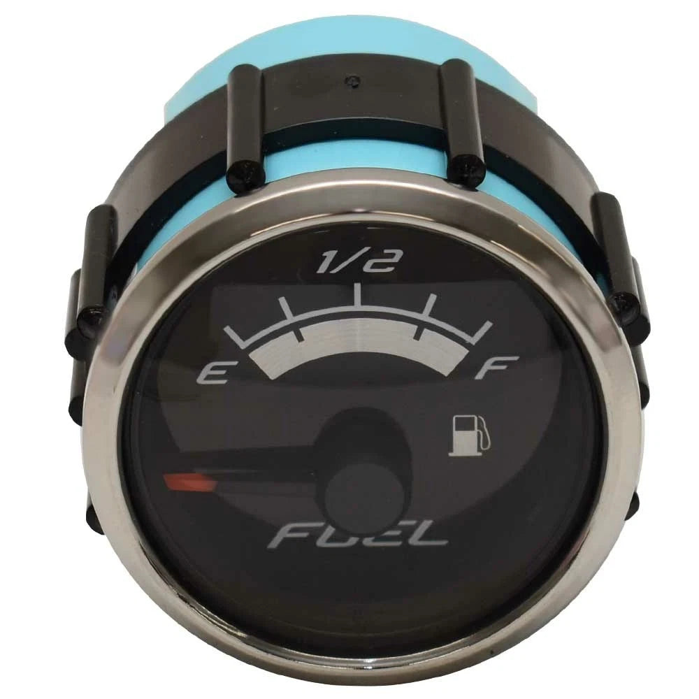 Faria Boat Fuel Level Gauge GP7879A - Platinum 2 Inch Black