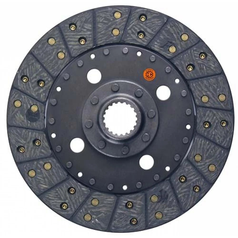 F400441 9-1/2" Transmission Disc, Woven, with 1-3/8" 19 Spline Hub - Fits AGCO
