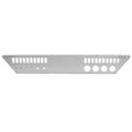 Carver Boat Switch Panel Blank 5766095 - Silver Plastic