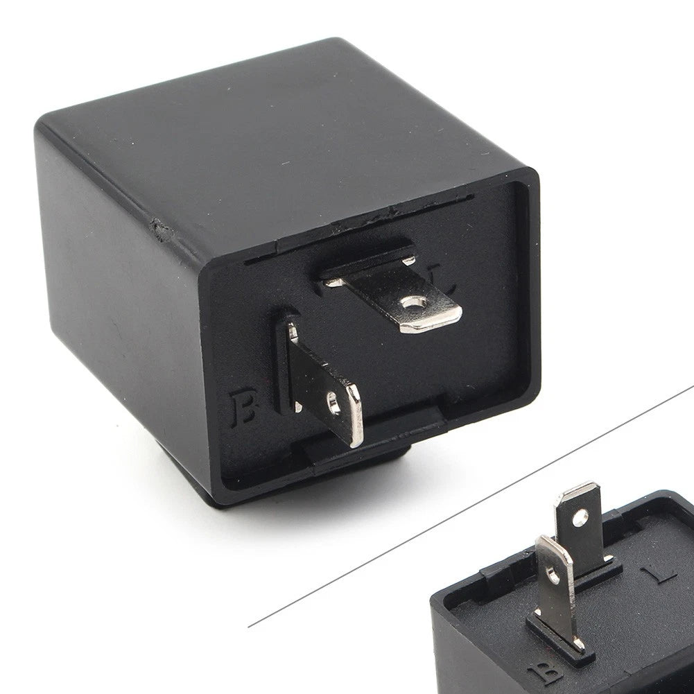 2 Pin Motorcycle LED Turn Signal Light Flasher Relay Universal Fit Honda Grom125
