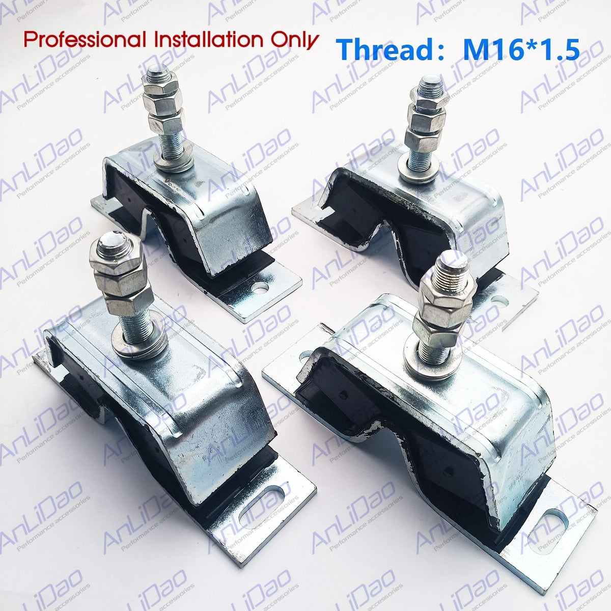 4Pcs Repl Yanmar 150 3JH 4JH Marine Diesel Engine Mount 121370-08351