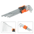 Professional 9PCS Hex Wrench Tool Set for Machine Repair and Restoration