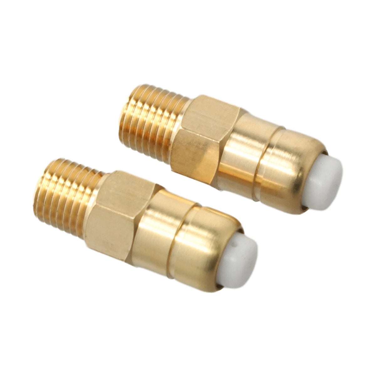 2Pcs 1/4 Thermal Release Safety Relief Valve for Pressure Washer Water Pumps