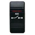 Carling Boat Contura III Rocker Switch Actuator - Acc Lighted Tracker
