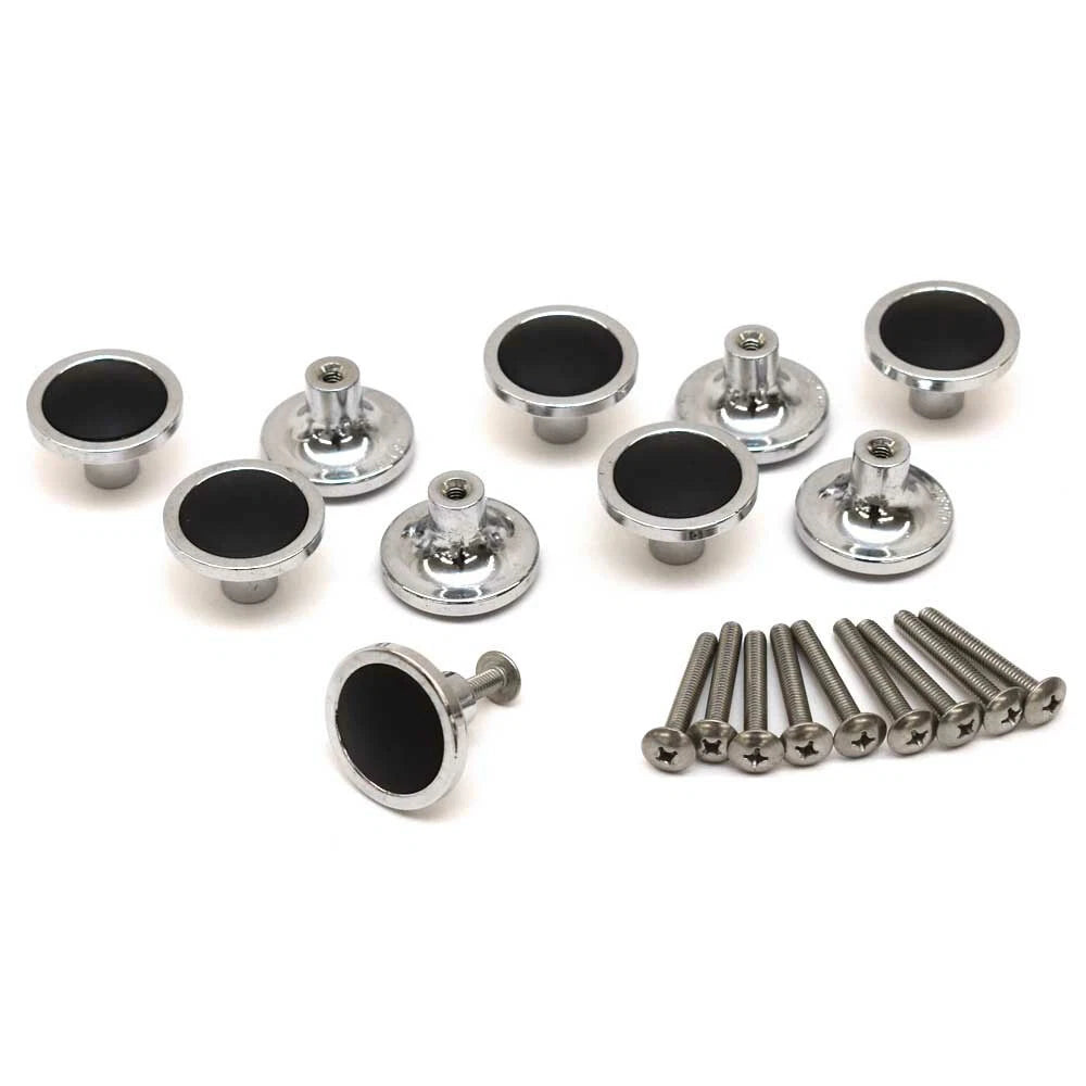 Perko Boat Knobs 926-000-CHR - Chrome 1 1/8 Inch (set of 10)